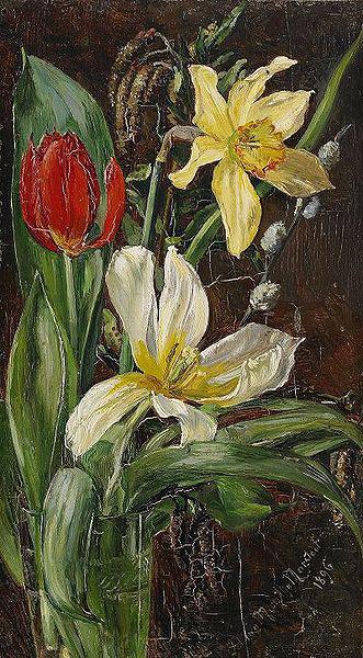 Anna Munthe-Norstedt Still Life with Flowers oil painting image
